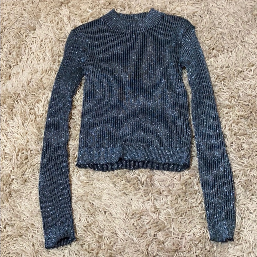 Crop top sparkly super cute